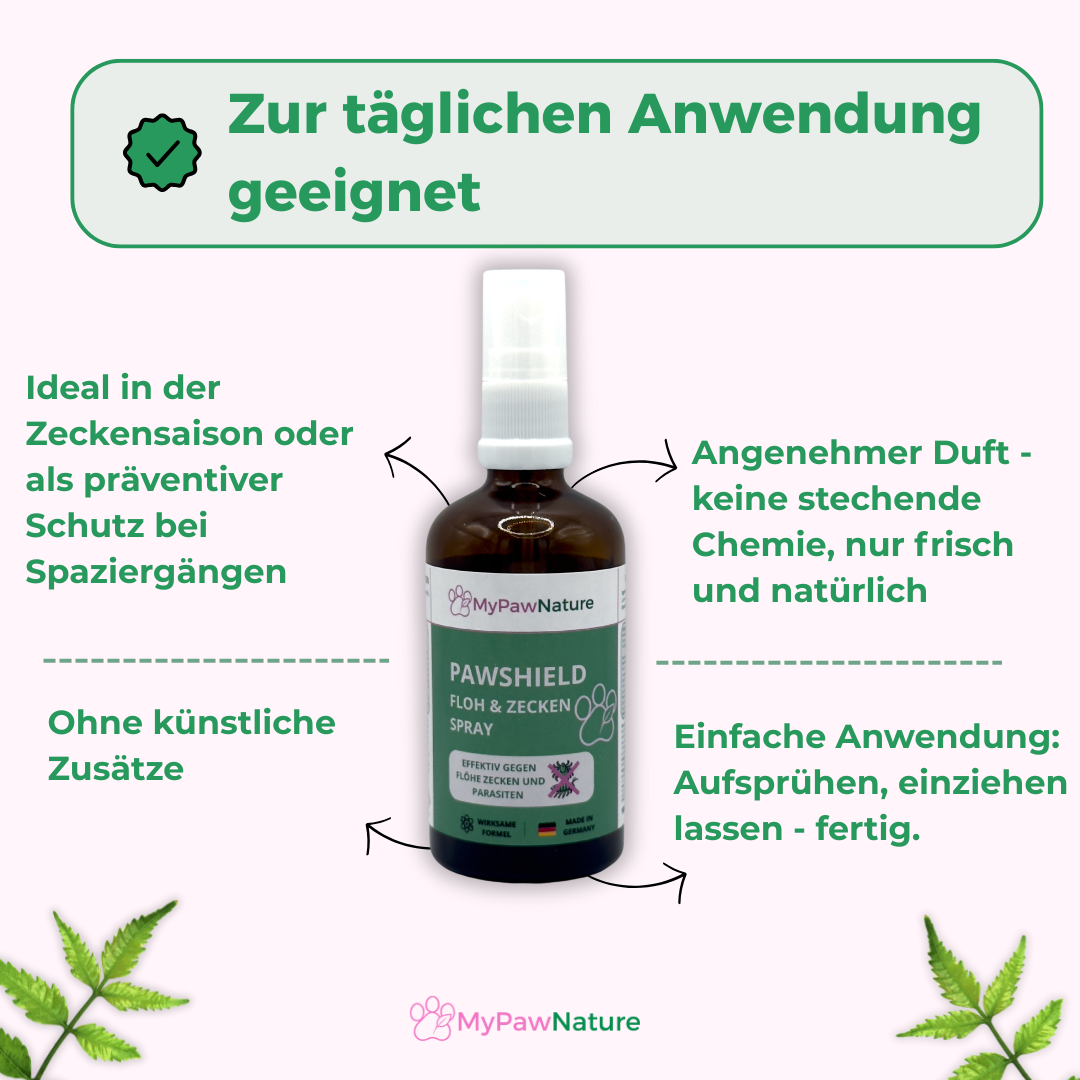 PawShield - Floh- & Zeckenspray