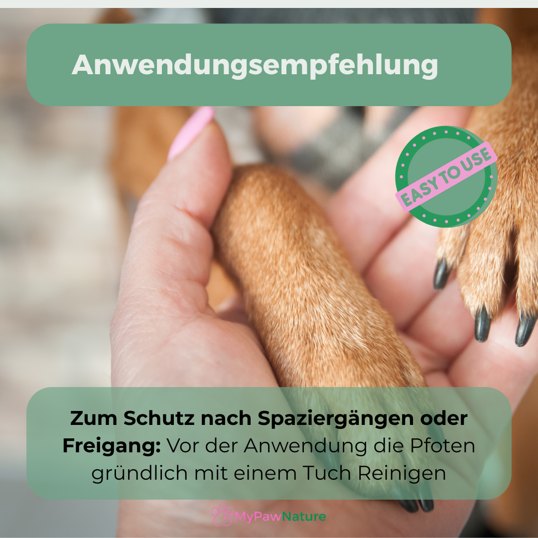 PawGuard - Pfoten-Schutzpflege für Hunde & Katzen im Winter