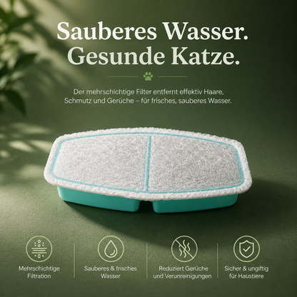 Hochleistungsfilter für frisches Wasser im Trink-Brunnen